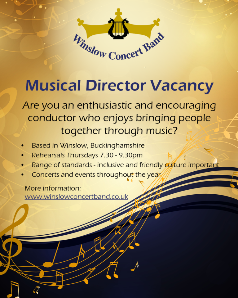 Poster advertising MD vacancy